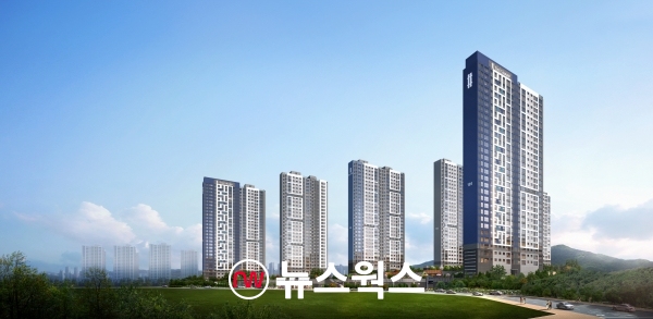 포스코건설, '더샵 오산엘리포레' 견본주택 개관…927세대 규모