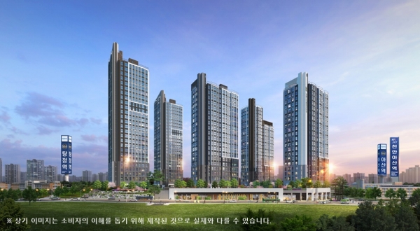 금강주택, '아산배방 금강펜테리움 센트럴파크' 8월 분양 예정