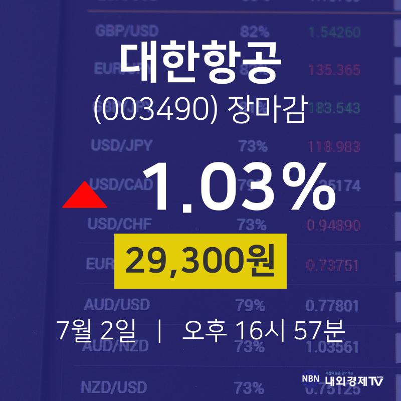 대한항공 (003490) 주가 분석 — 시세·전망·투자 포인트 총정리 (2026) — 주식 참고 이미지