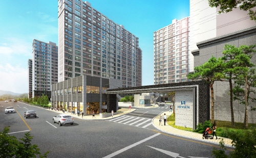 좋은 입지, 특화설계 등 살기 좋은 아파트 '보은 신한 헤센'