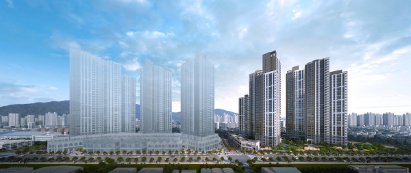 랜드마크 기대되는 제일풍경채 계양 위너스카이 B블록 단지 내 상가 1월 분양