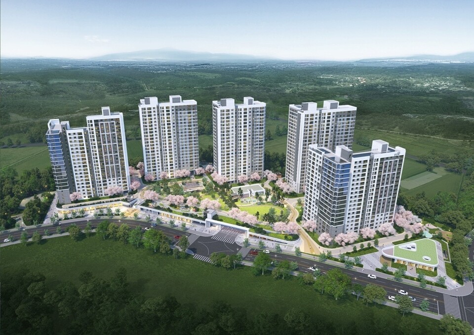 고덕국제신도시 '수자인풍경채' 1126세대 공급