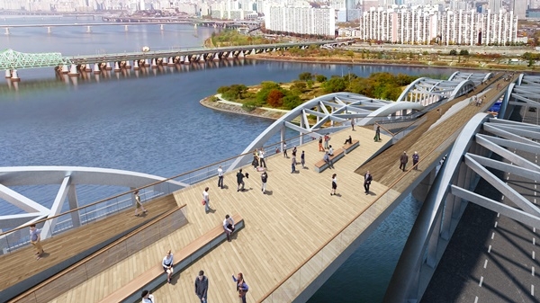 서울시, 백년만에 다시 걷는 한강대교 '2021년 보행교 부활'