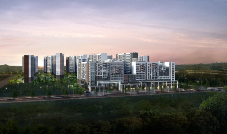 ‘에코델타시티 푸르지오 센터파크’ 972세대, 견본주택 개관