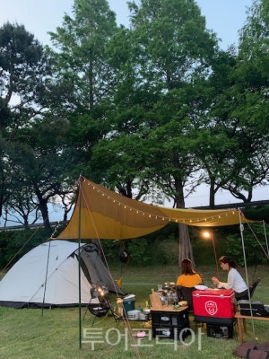 고포수변공원 캠핑장