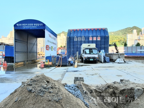 [분양 현장] 바삐 공사 중인 '노원 롯데캐슬 시그니처' 현장