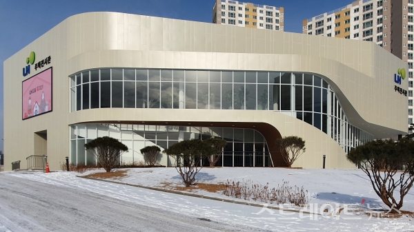 [분양 현장] 휴관 중인 '수원당수지구 A-3, A-4블록 신혼희망타운' 견본주택