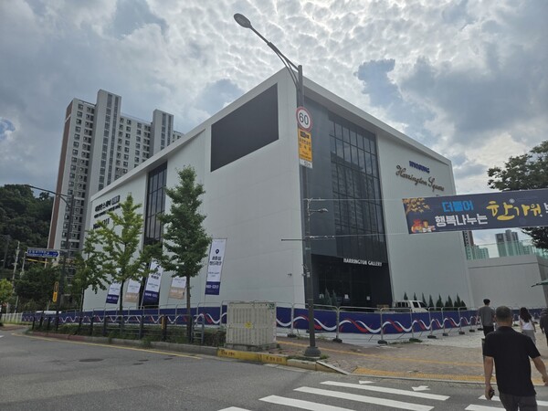 [르포] 해링턴 스퀘어 신흥역, 100% 흥행몰이 자신감 '곳곳에'