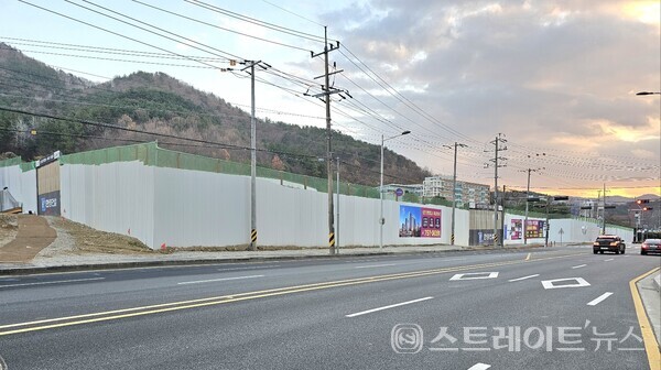 [분양포토+] 팔마고와 순천산단 사이 부지에 짓는 '순천 한양립스 파크포레'