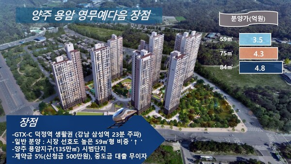 [르포] '양주 용암 영무예다음 더퍼스트'...희소성･미래가치로 '스테디셀러' 간다