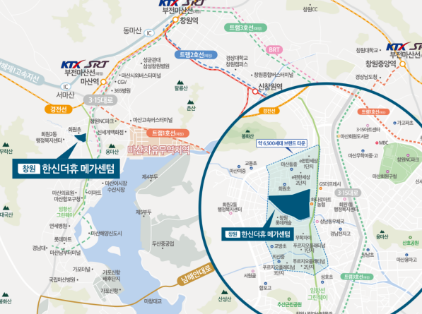 '부전마산선' 덕보는 한신공영...'창원 한신더휴 메가센텀' 7월 공급