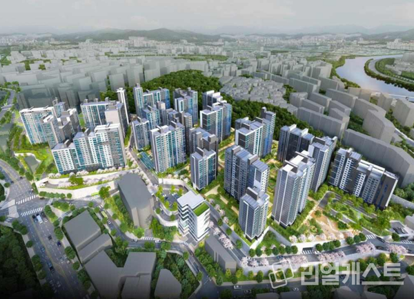 금호벽산아파트, 24층·1963가구로 리모델링