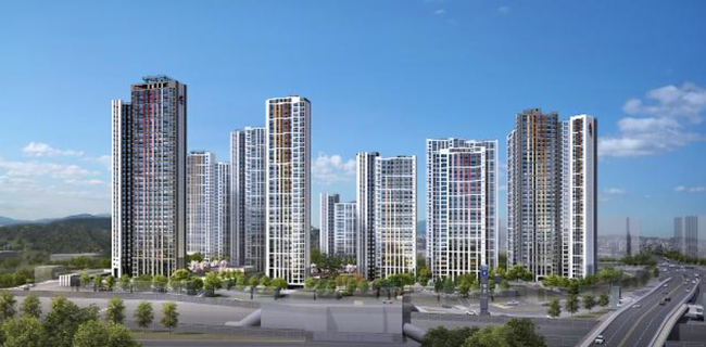 송도·부평 풍선효과...'힐스테이트송도더스카이' 1순위에 5만8,000명 몰려