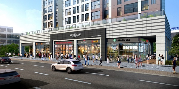 스타클래스 아파트 투시도