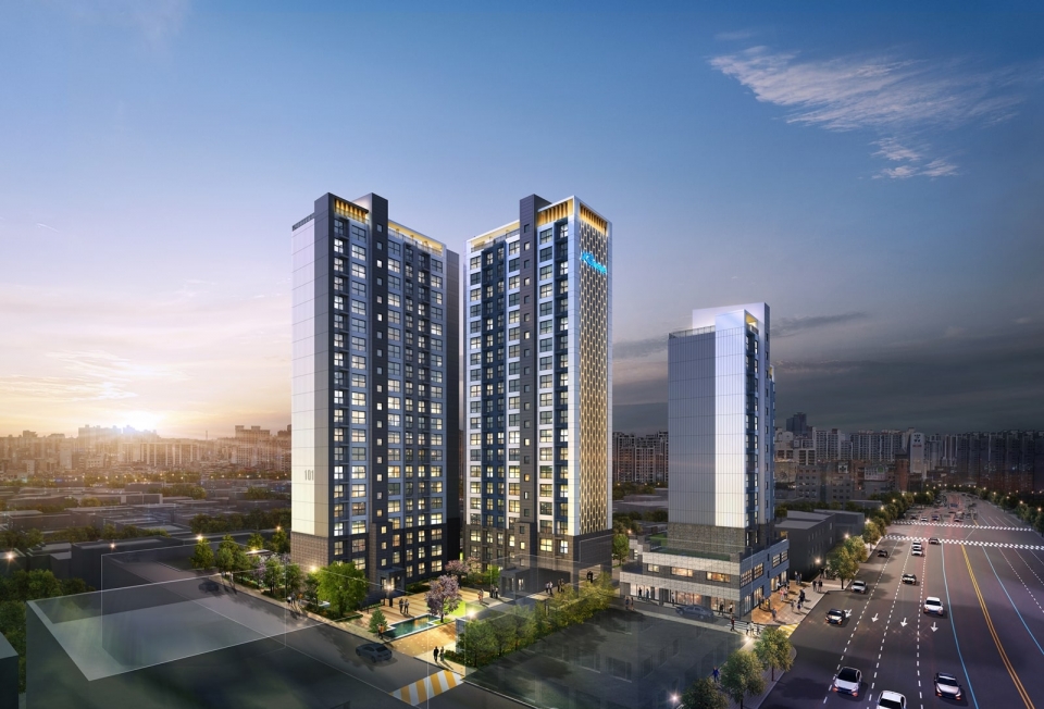 '영등포자이르네' 신혼부부와 1~2인 가구에 인기...소규모 가구 특화 설계