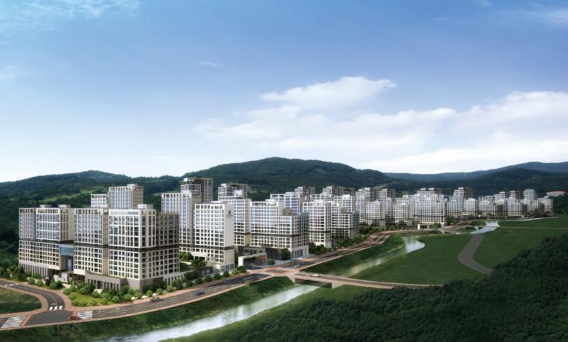 '동탄 파크릭스' 1·2차 2063가구 계약완료