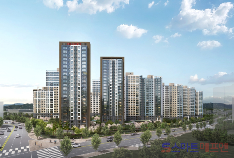 힐스테이트 죽림더프라우드 A2BL(민영주택) 전남 아파트 현장 사진 2