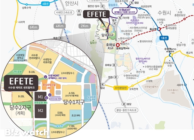 비규제지역 '서수원 에피트 센트럴마크' 9일 1순위