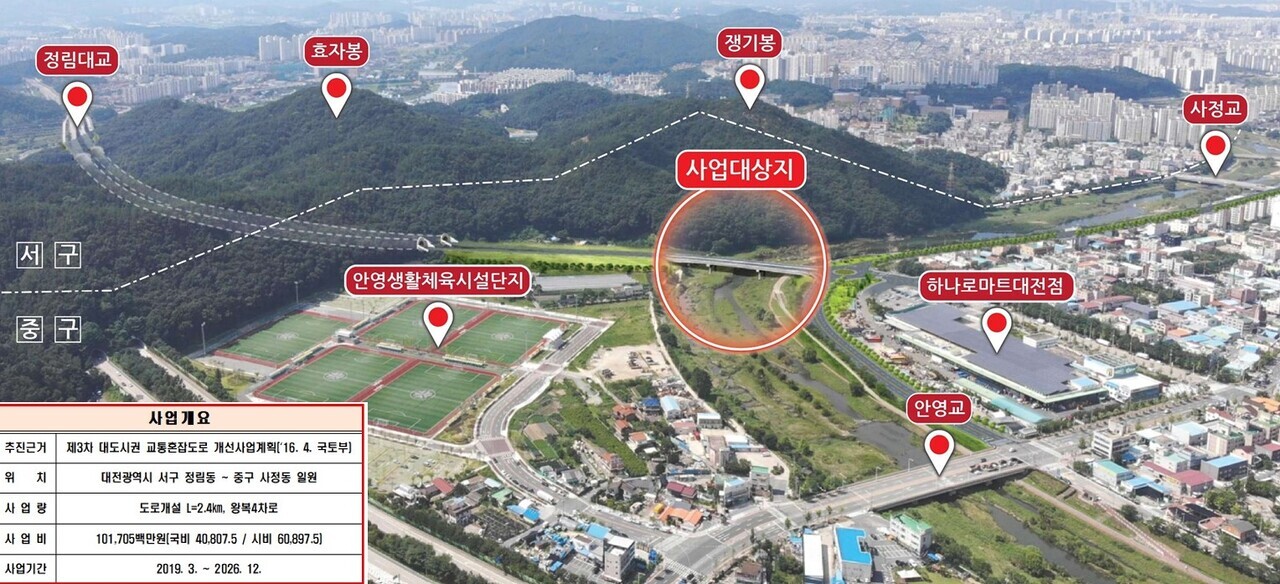 대전에도 '명품교량' 탄생한다… 서구-중구 잇는 '정림교'