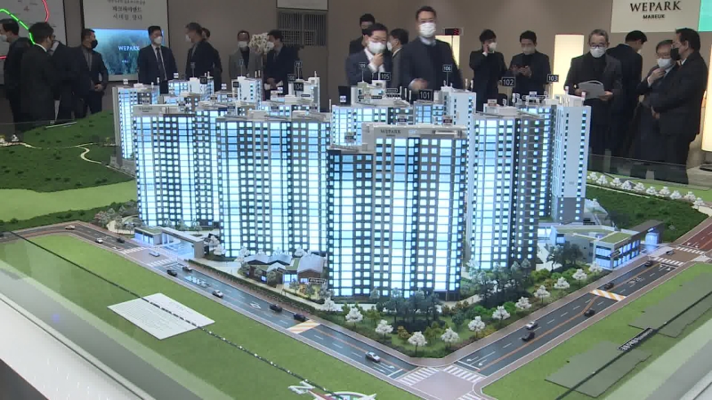 위파크 마륵공원 1순위 경쟁률 최고 22:1..분양심리 회복 신호?